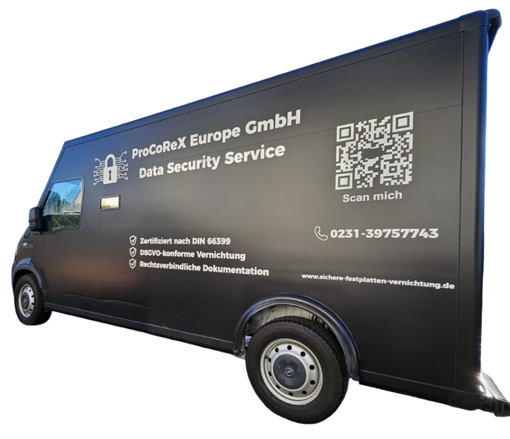 B2-Werttransporter von ProCoReX für sensible Datenträger und IT-Hardware