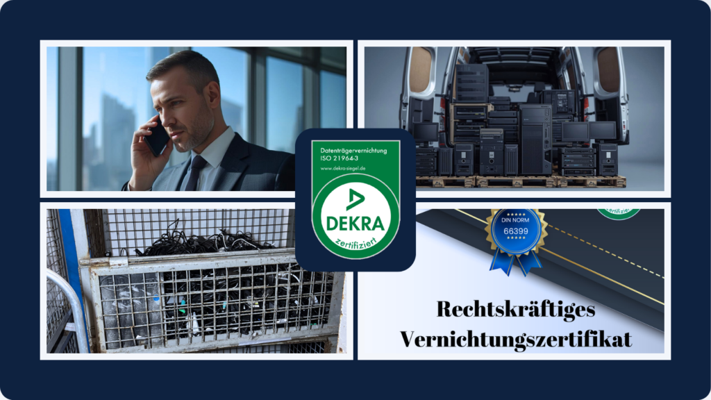 IT-Abholung für mehrere Unternehmensstandorte